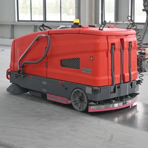 Machine de nettoyage professionnelle électrique autoportée pour sols, avec alimentation manuelle, pour usage domestique et agricole - Product Image 2