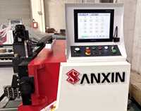Máquina Ranuradora en V CNC de Alta Velocidad SANXIN, Controlada por PLC, para Láminas de Acero con Sistema Hidráulico