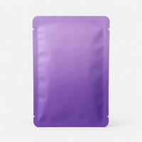 100 pièces/sac, sac scellé, sac en aluminium personnalisé, emballage pour cartes avec encoche dentelée, 100 microns, solution d'emballage thermoscellable