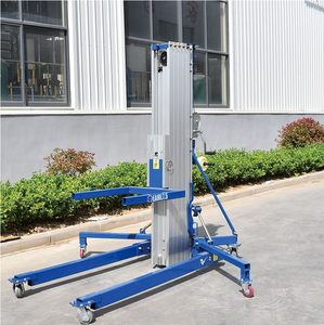 Piccolo sollevatore materiale in alluminio manuale portatile con verricello a velocità singola con <span class=keywords><strong>CE</strong></span> e ISO - Product Image 4