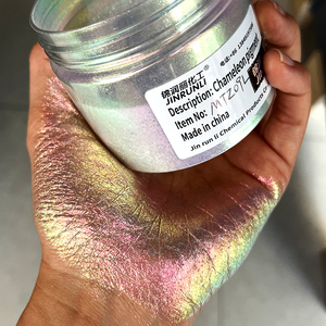 Transparentes Ultra-Shift Optisches Weiß-Chamäleon Aurora Meerjungfrau Multi-Pigmentpulver - Product Image 5
