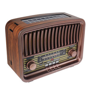 راديو منزلي محمول بتصميم كلاسيكي حديث للبيع بالجملة من المصنع، يدعم موجات AM/<span class=keywords><strong>FM</strong></span>/SW و BT/USB/TF، مناسب لديكور المنزل والحفلات والهدايا - Product Image 3