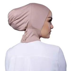 8 renkler ücretsiz boyutu tüp kapaklar stilleri başörtüsü kapaklar Model undercaps eşarp kış şal iç müslüman kadınlar için