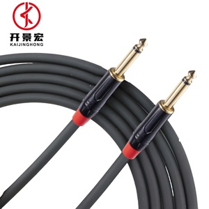 <span class=keywords><strong>Jack</strong></span> droit à droit professionnel 6.35mm 1/4 pouces câble d'instrument de clavier de basse câble de guitare pour guitare basse - Product Image 4