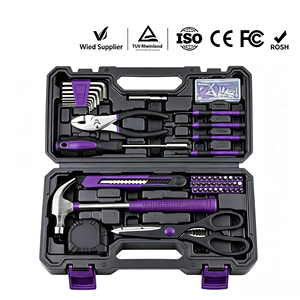Caja de Herramientas Multifuncional para el Hogar, Juego de Herramientas Combinadas de 24 Piezas, Mini Caja de Herramientas, Venta Especial, Herramienta General Portátil - Product Image 1