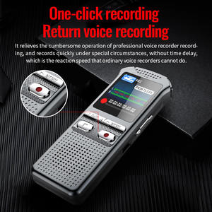 Grabadora de Voz Profesional de 4 GB al por Mayor, Grabación con un Solo Botón, Dispositivo de Grabación de Audio con Cancelación de Ruido - Product Image 3