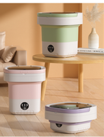 Lave-linge portable tout-en-un automatique grande capacité 12L, panier essoreur amélioré, 3 modes de nettoyage, best-seller