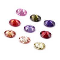 Prix de gros Zircon Cz Pierre Ovale Zircone Cubique 5a Multicolore Zircone Cubique Pierres Précieuses en Vrac