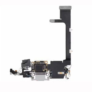 ETOPLINK Prise USB Chargeur Port Dock Connecteur Bar Design Noir pour <span class=keywords><strong>11</strong></span> 11PRO Max Mic Casque Audio <span class=keywords><strong>Jack</strong></span> Flex <span class=keywords><strong>Cable</strong></span> - Product Image 3