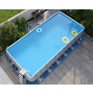<span class=keywords><strong>INTEX</strong></span> 26790 <span class=keywords><strong>4M</strong></span> X 2M X 1.22M cadre familial piscine rectangulaire jardin extérieur - Product Image 5