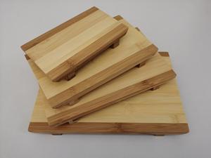 Planche à <span class=keywords><strong>sushi</strong></span> en bambou, <span class=keywords><strong>plateau</strong></span> en bois japonais Geta, <span class=keywords><strong>plateau</strong></span> rectangulaire pour servir, <span class=keywords><strong>plateau</strong></span> à sashimi, vaisselle de restaurant, logo personnalisé - Product Image 3