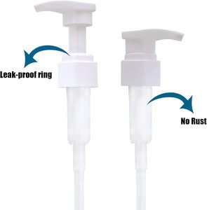 Bouteilles de lotion personnalisées imprimées, en plastique PET, 500 ml, cylindriques, faible MOQ, pour shampoing, gel douche, lotion corporelle - Product Image 3