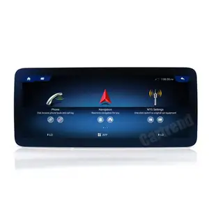 Pemutar DVD musik GPS mobil Android, Octa Core 4GB + 64GB 10.25 inci navigasi GPS Radio mobil Stereo untuk X253 C253