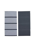 Plancher de terrasse extérieur moderne en PVC brossé imitation bois, antidérapant, imperméable, résistant à l'humidité, multicouche, à clipser, double verrouillage