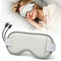 Masque oculaire chauffant à infrarouge lointain OEM/ODM en gros, masque oculaire chauffant à ions négatifs pour soulager la fatigue oculaire et favoriser le sommeil
