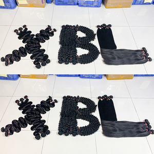 Wholesale Vendors' 100% Virgin Human Hair <strong>Extensions</strong> Cuticle Aligned <strong>Deep</strong> <strong>Wave</strong> Bulk Hair for Braiding Tape-In Style - Product Image 5