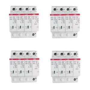 อุปกรณ์ป้องกันไฟกระชาก Abb รุ่น OVRT2-3N40-440PTS-QS 40kA ประเภท T2 สำหรับป้องกันสวิตช์ไฟ - Product Image 2