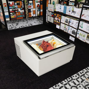 Congelador <span class=keywords><strong>de</strong></span> exhibición <span class=keywords><strong>de</strong></span> helados <span class=keywords><strong>de</strong></span> escritorio con estantes ajustables-Congelador comercial que ahorra espacio <span class=keywords><strong>para</strong></span> pequeñas empresas - Product Image 6