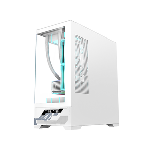 מארז מחשב שולחני Wanjia QianXi ATX דיגיטלי ללא עמודות, עם תצוגת ים, אקרילי, בגודל Full Tower, עם קירור מים 360 - Product Image 3