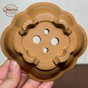 Maceta de Bonsái de <span class=keywords><strong>Arcilla</strong></span> Morada Yixing, Tallada a Mano, Transpirable, Ecológica, Duradera, Ligera, con Orificio de Drenaje, Venta al Por Mayor - Product Image 6