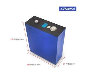 Produttore professionale grado A 280AH celle prismatiche lifepo4 3.2v 280Ah batteria prismatica agli ioni di litio custodia lifepo4 - Product Image 2