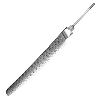 Ensemble de lames de couteau de cuisine professionnelles en acier Damas pour bricolage, sans manche