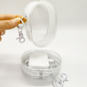 En gros, Sacs de rangement portables ovales en PVC imperméable pour figurines, porte-clés et blind boxes, avec fonction de présentation et d'organisation - Product Image 4