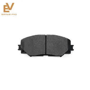 EV Road series D1210 brake pad wholesale 5mm brake pads back plate semi metal auto brake pads