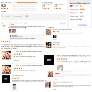 Сертифицированное IGI CVD VVS выращенное в лаборатории бриллиантовое кольцо Toi Et Moi для помолвки, женское, на заказ, из серебра 925 пробы, с изумрудной огранкой, ювелирное изделие высокого качества - Product Image 6