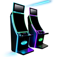 Machine de divertissement à écran plat vertical de 32 pouces pour le marché brésilien, idéale pour les stations-service, les salles de jeux et les magasins.