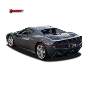 Отличное качество сухой комплект кузова из углеродного волокна в стиле OEM для <span class=keywords><strong>Ferrari</strong></span> 296 боковая юбка заднего бампера - Product Image 3