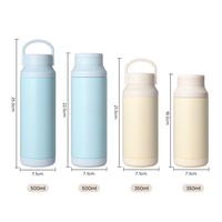Bouteille d'eau écologique 2026 en promotion avec poignée et infuseur à thé, logo personnalisé, 500 ml