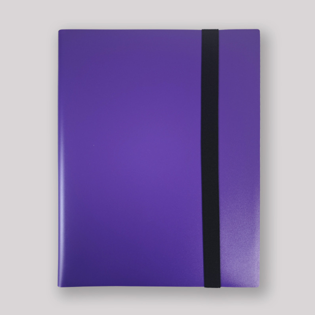 violet 9 pochettes (20 pages intérieures, 360 emplacements pour cartes)