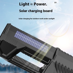 פנס חיפוש רב-תכליתי נטען ב-USB עם תאורת <span class=keywords><strong>LED</strong></span> בהתאמה אישית, עמיד למים בתקן IP65, לשימוש חיצוני, קמפינג וחירום, עם גוף ABS ועיצוב נייד. - Product Image 3