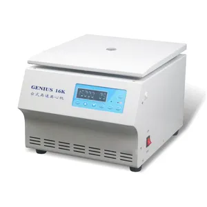 La centrifugeuse automatique de table à basse vitesse de 5000 tr/min peut utiliser 3/5ml de deux récipients d'extraction sous vide standard