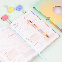 Carnet de notes à couverture rigide avec étui, agenda personnalisé, mignon