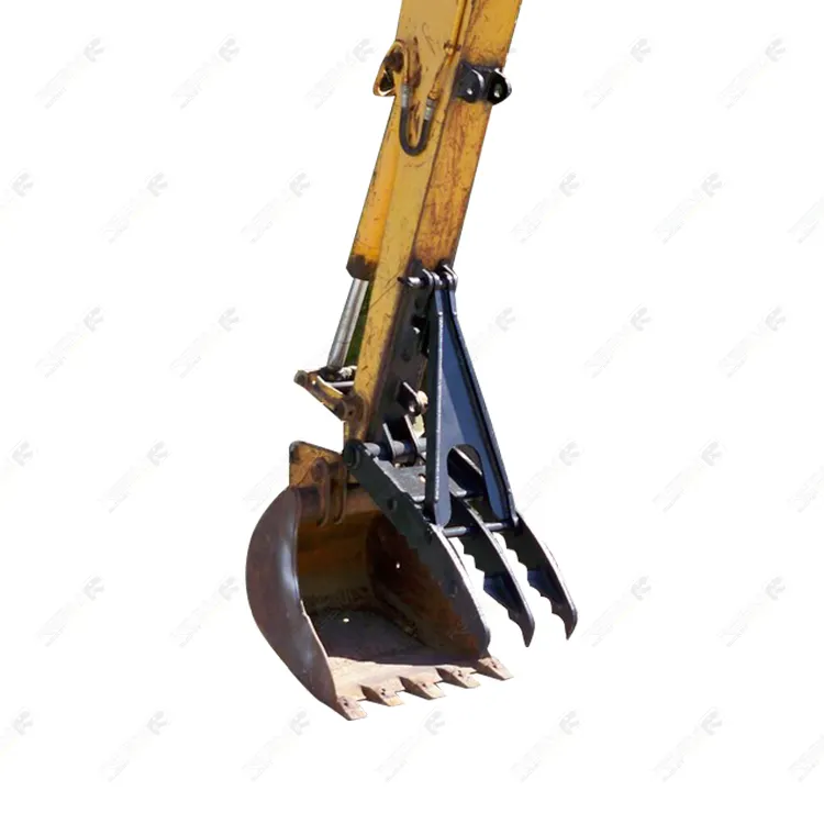 RSBM Construction works Customized Excavator rock Fixed Finger Thumb