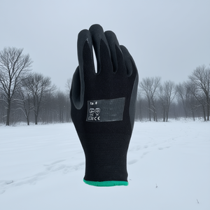 TTAKE Cold Weather <b>Gloves</b> Nitrile Coated Protective Work <b>Gloves</b> Size 8 For Outdoor Use - Product Image 3