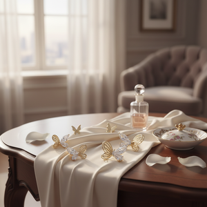 Graziosa collezione di gioielli con spille a sei pezzi per un'atmosfera tranquilla ed elegante - Product Image 3