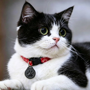 Étiquette d'identification intelligente pour animaux de compagnie avec code QR, profil numérique en ligne, anti-perte, personnalisable, étiquette pour chien à scanner <span class=keywords><strong>si</strong></span> trouée, étiquette pour chat personnalisable <span class=keywords><strong>et</strong></span> scannable - Product Image 3