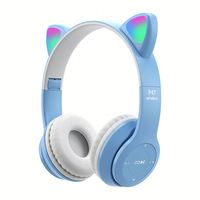 Audífonos Inalámbricos P9 al por Mayor, Auriculares Plegables BT, Audífonos P47m, Audífonos P47, Auriculares con Orejas de Gato