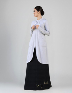 Kilang Jahit Pukal OEM Muslimah Casual Automne Tricot Sport À Capuche Labuh Ensemble Vente En Gros Prix Unitaire Contrôle De Qualité Constant - Product Image 4