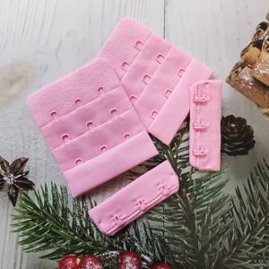 HH4K Rallonge de soutien-gorge en tissu pour femme, avec crochets, en nylon, éponge et métal, 47mm, réglable, accessoires de soutien-gorge, F074 - Product Image 3