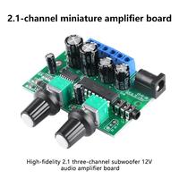 Carte d'amplificateur de puissance numérique TDA1517P 2.1 Super Bass Mini Micro 3 canaux 6W+6W+25W HIFI Classe D