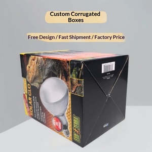 Cajas para Bombillas Impresas Personalizadas y Embalaje para Lámparas, Cartones Corrugados al por Mayor para Lámparas de Escritorio y de Trabajo - Product Image 1