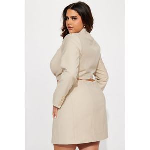 Traje Formal Mini Casual de Alta Calidad de Fábrica OEM para Mujer - Product Image 6