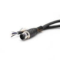 Connecteur M12 circulaire étanche IP67 industriel pour câble, 3, 7, 8, 9, 10, 12, 13, 14, 16 broches (M5, M8, M9, M16, M23, 7/8, 2, 3, 4, 5, 6, 7, 8, 9, 10, 12, 13, 14, 16)