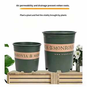 <span class=keywords><strong>Pot</strong></span> de fleurs <span class=keywords><strong>en</strong></span> plastique épais durable, plusieurs tailles, logo personnalisé imprimé, pour <span class=keywords><strong>plantes</strong></span> succulentes, balcon extérieur, vente chaude - Product Image 4