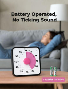 Temporizador Mecánico Pomodoro de 60 Minutos para Cocina, Reuniones, Productividad, Estudio, Niños, Magnético, Visual, Venta al Por Mayor - Product Image 6