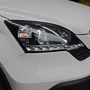 Gruppo Fari Anteriori per Honda <span class=keywords><strong>CR</strong></span>-<span class=keywords><strong>V</strong></span> <span class=keywords><strong>CR</strong></span> <span class=keywords><strong>V</strong></span> 2007-2011, Fari LED Auto con Lente Proiettore, Accessori Plug and Play - Product Image 5